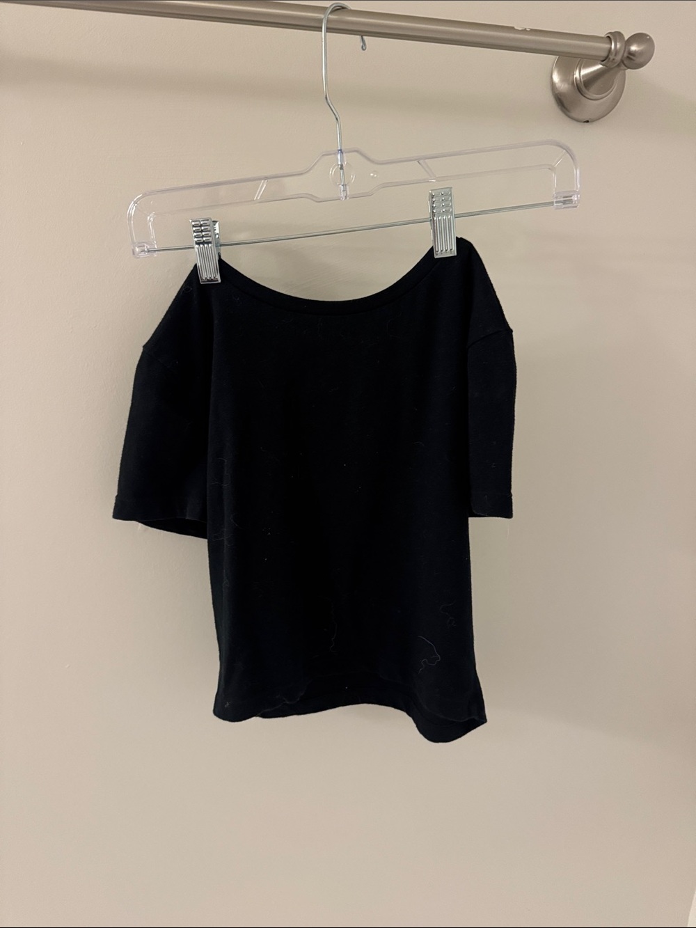 Black Crop Top